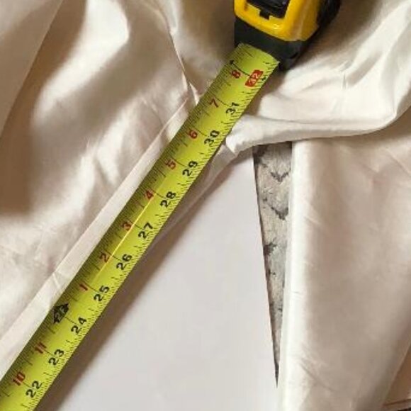 Willi Smith, NWT,100% Silk, lined, straight leg, trouser, Color: Cream, Size: 8 - Picture 11 of 11